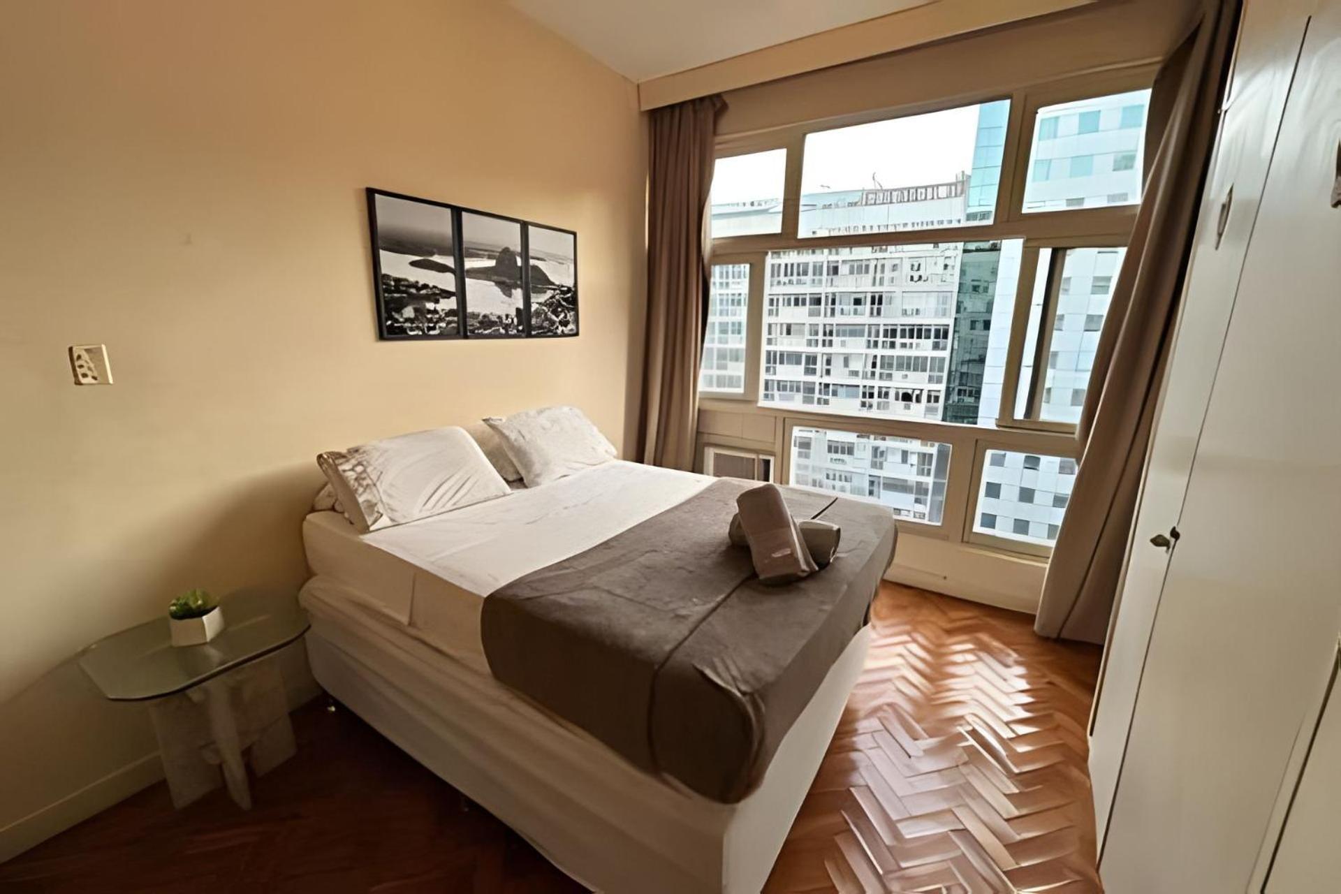 Apartamento Em Copacabana Com Vista Lateral Do Mar Rio de Janeiro Ngoại thất bức ảnh